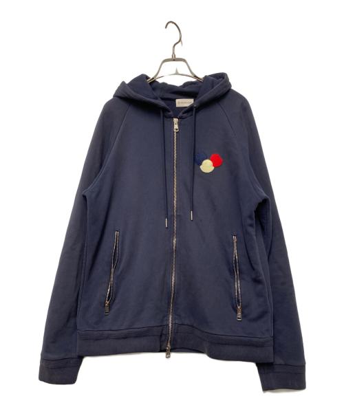 MONCLER（モンクレール）MONCLER (モンクレール) ジップパーカー ネイビー サイズ:XLの古着・服飾アイテム
