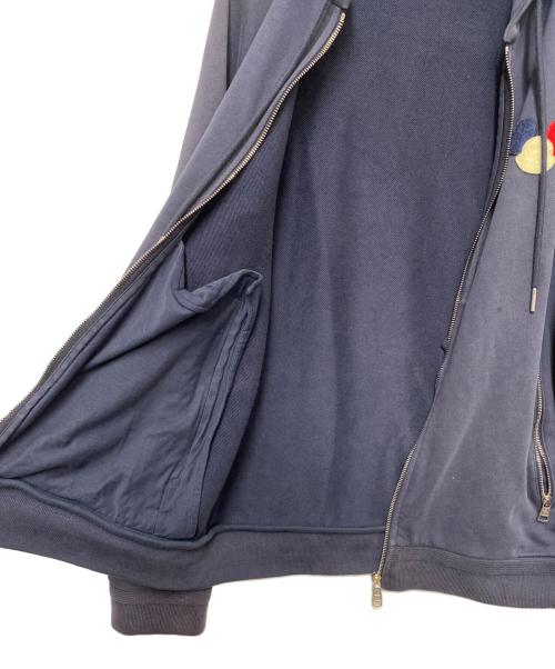 MONCLER（モンクレール）MONCLER (モンクレール) ジップパーカー ネイビー サイズ:XLの古着・服飾アイテム