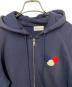 中古・古着 MONCLER (モンクレール) ジップパーカー ネイビー サイズ:XL：20000円