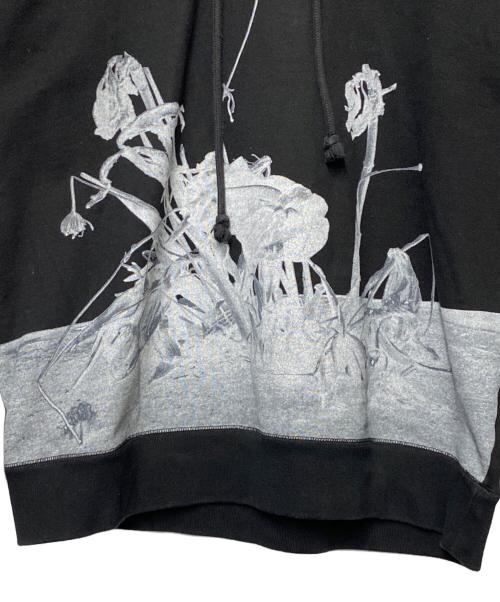 CHRISTIAN DADA（クリスチャンダダ）CHRISTIAN DADA (クリスチャンダダ) ARAKI PRINT HOODIE ブラック サイズ:44の古着・服飾アイテム