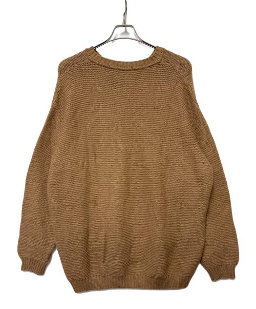 istante VERSACE（ヴェルサーチェ）istante versace (ヴェルサーチェ) 厚手ニット ブラウン サイズ:表記無しの古着・服飾アイテム