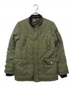DIESELディーゼル）の古着「中綿ジャケット」｜カーキ