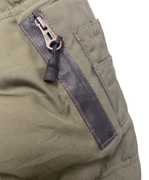 DIESEL（ディーゼル）DIESEL (ディーゼル) 中綿ジャケット カーキ サイズ:XXLの古着・服飾アイテム