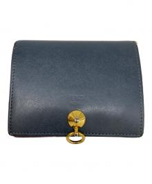 FENDI（フェンディ）の古着「2つ折り財布」｜ブルー