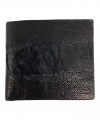BALLYバリー）の古着「2つ折り財布」｜ブラック