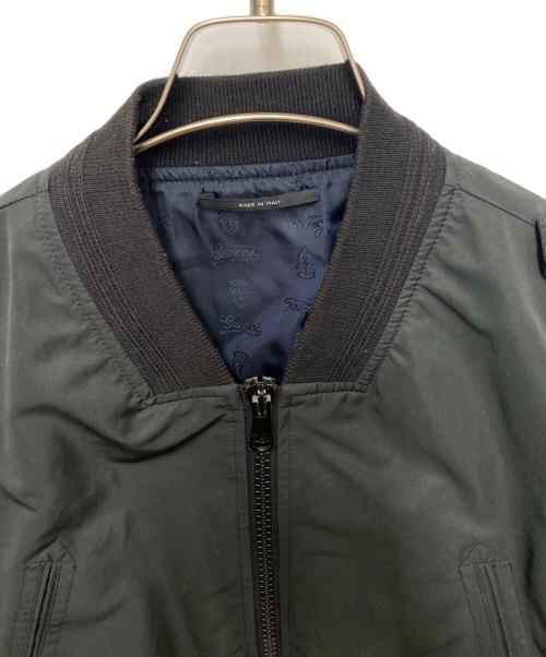 GUCCI（グッチ）GUCCI (グッチ) ブルゾン ブラック サイズ:46の古着・服飾アイテム