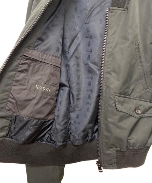 GUCCI（グッチ）GUCCI (グッチ) ブルゾン ブラック サイズ:46の古着・服飾アイテム