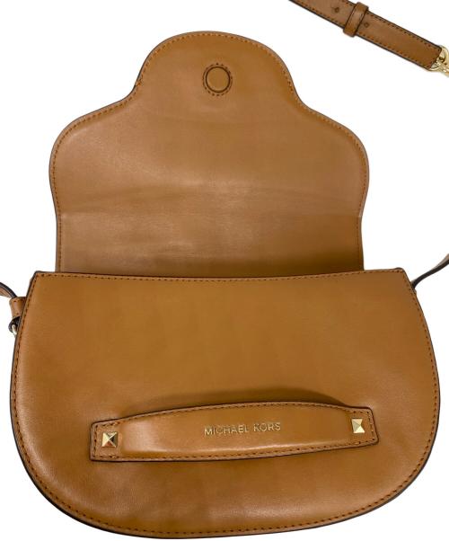 MICHAEL KORS（マイケル・コース）MICHAEL KORS (マイケル・コース) ショルダーバッグ ブラウンの古着・服飾アイテム