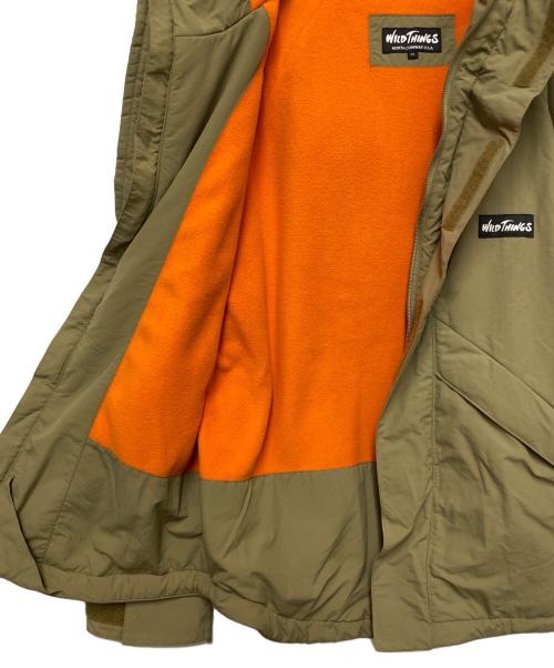 WILD THINGS（ワイルドシングス）WILD THINGS (ワイルドシングス) サプレックス フリースライニング デナリジャケット ベージュ サイズ:Mの古着・服飾アイテム