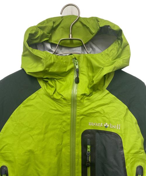 mont-bell（モンベル）mont-bell (モンベル) ダイナアクションパーカ 黄緑×グリーン サイズ:Sの古着・服飾アイテム
