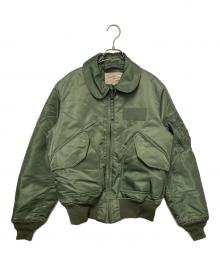 AVIREX（アヴィレックス）の古着「ナイロンブルゾン」｜グリーン