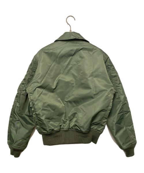 AVIREX（アヴィレックス）AVIREX (アヴィレックス) ナイロンブルゾン グリーン サイズ:Mの古着・服飾アイテム