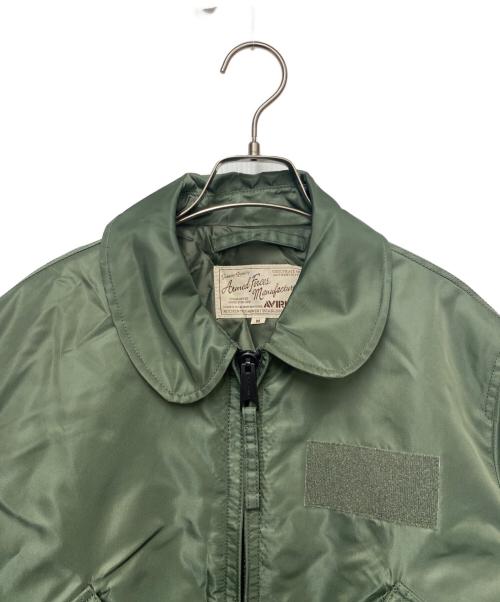AVIREX（アヴィレックス）AVIREX (アヴィレックス) ナイロンブルゾン グリーン サイズ:Mの古着・服飾アイテム