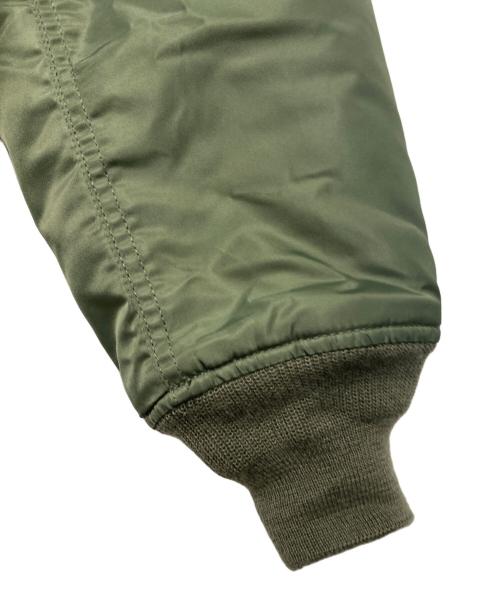 AVIREX（アヴィレックス）AVIREX (アヴィレックス) ナイロンブルゾン グリーン サイズ:Mの古着・服飾アイテム