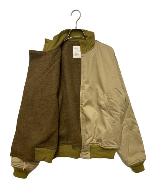 HOUSTON（ヒューストン）HOUSTON (ヒューストン) ブルゾン カーキ サイズ:不明の古着・服飾アイテム