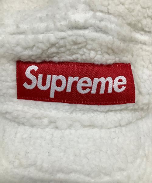SUPREME（シュプリーム）SUPREME (シュプリーム) Deep Pile Earflap Camp Cap ホワイトの古着・服飾アイテム
