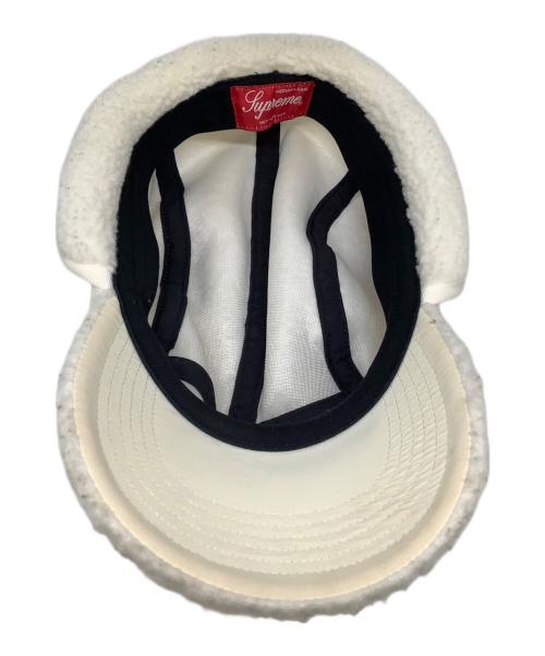 SUPREME（シュプリーム）SUPREME (シュプリーム) Deep Pile Earflap Camp Cap ホワイトの古着・服飾アイテム