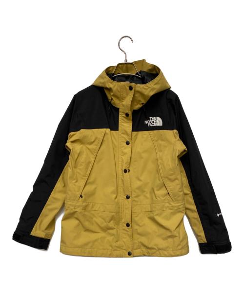 THE NORTH FACE（ザ ノース フェイス）THE NORTH FACE (ザ ノース フェイス) マウンテンライトジャケット ブラック×ブラウン サイズ:Mの古着・服飾アイテム