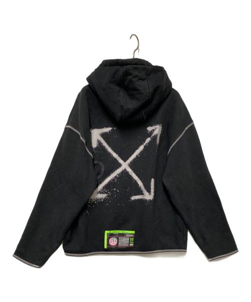 NIKE（ナイキ）NIKE (ナイキ) OFFWHITE (オフホワイト) パーカー ブラック サイズ:Lの古着・服飾アイテム
