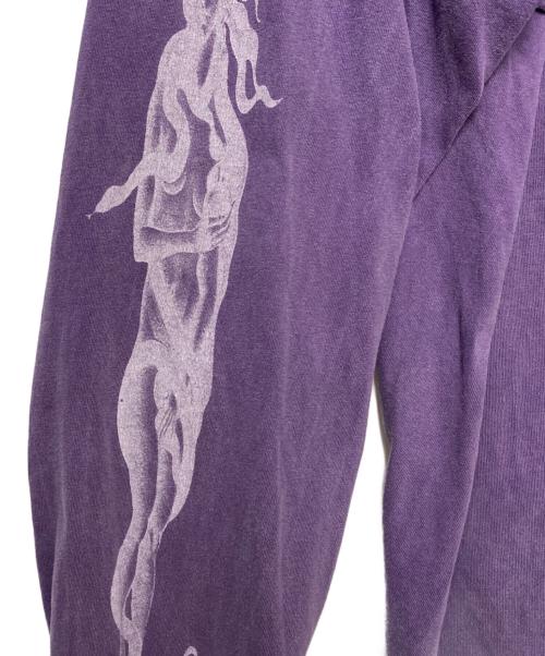 stussy（ステューシー）stussy (ステューシー) 長袖カットソー パープル サイズ:XLの古着・服飾アイテム