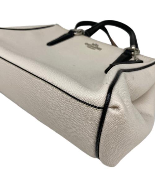 COACH（コーチ）COACH (コーチ) ハンドバッグ ホワイトの古着・服飾アイテム