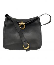Salvatore Ferragamo（サルヴァトーレ フェラガモ）の古着「ショルダーバッグ」｜ブラック