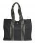 HERMES (エルメス) トートバッグ ブラック：12000円