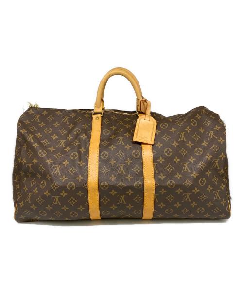 LOUIS VUITTON（ルイ ヴィトン）LOUIS VUITTON (ルイ ヴィトン) トラベルバッグ ブラウンの古着・服飾アイテム