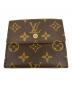 LOUIS VUITTON（ルイ ヴィトン）の古着「3つ折り財布」｜ブラウン