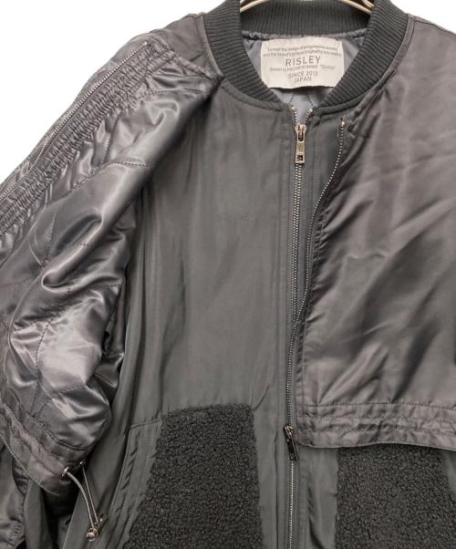 Risley（リズレー）Risley (リズレー) Risley　レイヤードブルゾン ブラック サイズ:Free 未使用品の古着・服飾アイテム