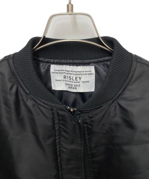 Risley（リズレー）Risley (リズレー) Risley　レイヤードブルゾン ブラック サイズ:Free 未使用品の古着・服飾アイテム