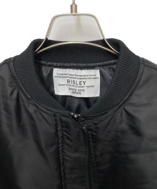 Risley（リズレー）Risley (リズレー) Risley　レイヤードブルゾン ブラック サイズ:Free 未使用品の古着・服飾アイテム
