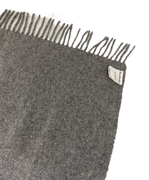 Acne studios（アクネ ストゥディオス）Acne studios (アクネ ストゥディオス) マフラー グレー サイズ:200×70の古着・服飾アイテム