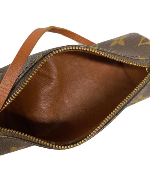LOUIS VUITTON（ルイ ヴィトン）LOUIS VUITTON (ルイ ヴィトン) ハンドバッグ ポーチ付き ブラウンの古着・服飾アイテム