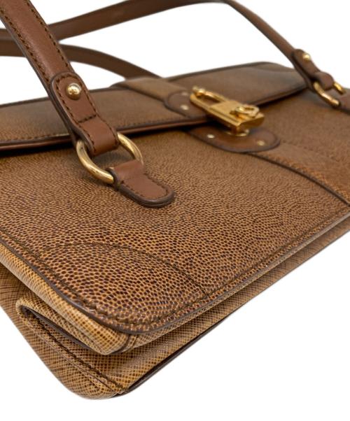 Salvatore Ferragamo（サルヴァトーレ フェラガモ）Salvatore Ferragamo (サルヴァトーレ フェラガモ) ハンドバッグ ブラウンの古着・服飾アイテム