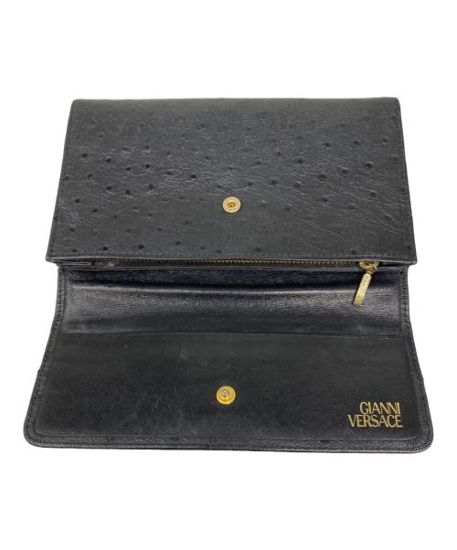 GIANNI VERSACE（ジャンニ・ヴェルサーチ）GIANNI VERSACE (ジャンニ・ヴェルサーチ) 財布 ブラックの古着・服飾アイテム