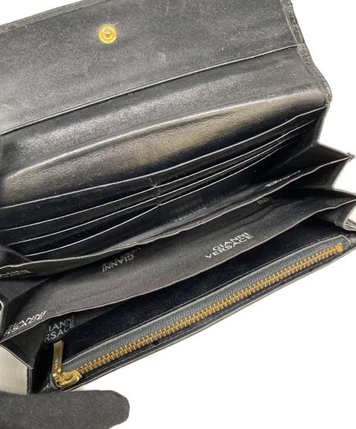 GIANNI VERSACE（ジャンニ・ヴェルサーチ）GIANNI VERSACE (ジャンニ・ヴェルサーチ) 財布 ブラックの古着・服飾アイテム