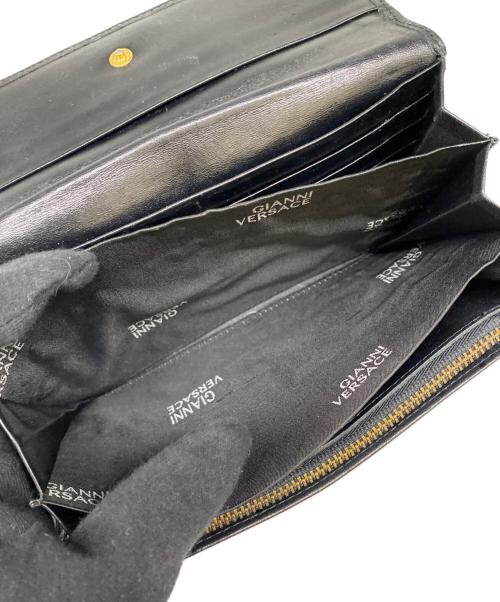 GIANNI VERSACE（ジャンニ・ヴェルサーチ）GIANNI VERSACE (ジャンニ・ヴェルサーチ) 財布 ブラックの古着・服飾アイテム
