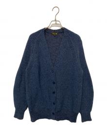 DRAWER（ドゥロワー）の古着「厚手カーディガン」｜ネイビー