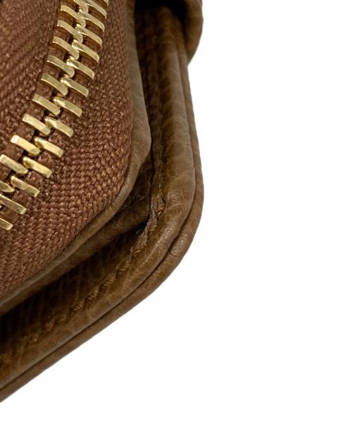 GUCCI（グッチ）GUCCI (グッチ) 2つ折り財布 ブラウンの古着・服飾アイテム