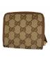 GUCCI (グッチ) 2つ折り財布 ブラウン：10000円