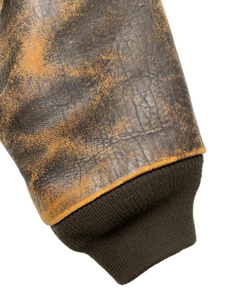 AVIREX（アヴィレックス）AVIREX (アヴィレックス) A-2フライトジャケット ブラウン サイズ:Mの古着・服飾アイテム