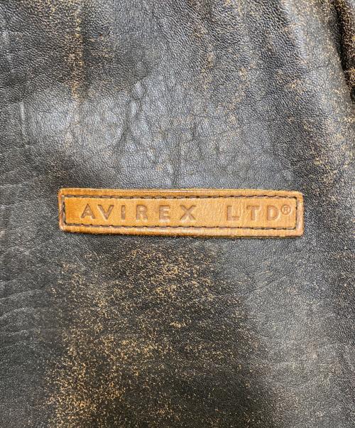 AVIREX（アヴィレックス）AVIREX (アヴィレックス) A-2フライトジャケット ブラウン サイズ:Mの古着・服飾アイテム