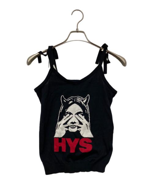 Hysteric Glamour（ヒステリックグラマー）Hysteric Glamour (ヒステリックグラマー) キャミソール ブラック サイズ:フリーの古着・服飾アイテム
