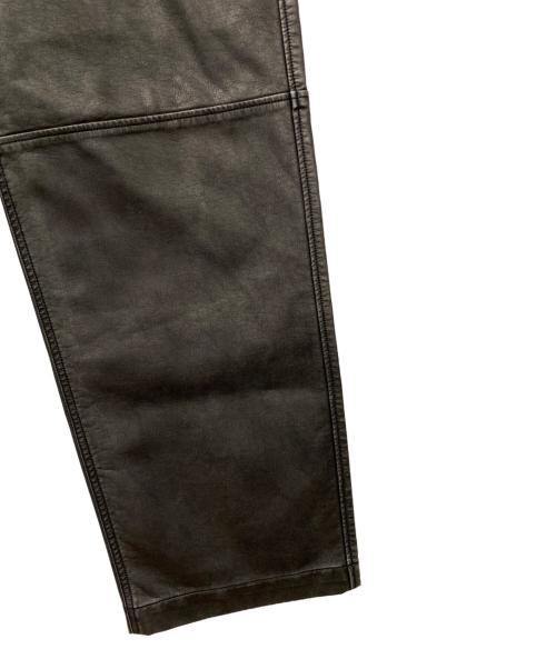 MAISON SPECIAL（メゾンスペシャル）MAISON SPECIAL (メゾンスペシャル) フェイクレザーパンツ ブラック サイズ:Mの古着・服飾アイテム