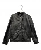 theoryセオリー）の古着「レザージャケット」｜ブラック