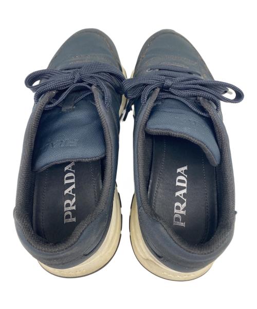 PRADA（プラダ）PRADA (プラダ) スニーカー ブラック サイズ:7の古着・服飾アイテム
