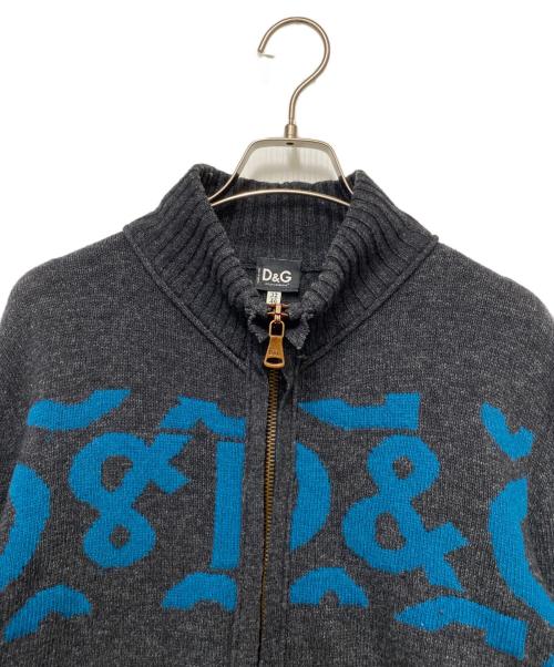 DOLCE & GABBANA（ドルチェ＆ガッバーナ）DOLCE & GABBANA (ドルチェ＆ガッバーナ) 厚手ニット グレー サイズ:46の古着・服飾アイテム