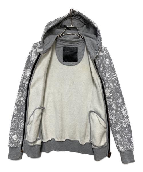 PHILIPP PLEIN HOMME（フィリップレインオム）PHILIPP PLEIN HOMME (フィリップレインオム) ジップパーカー グレー サイズ:不明の古着・服飾アイテム