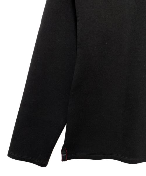 BRIEFING（ブリーフィング）BRIEFING (ブリーフィング) ハーフジップロングスリーブシャツ ブラック サイズ:Lの古着・服飾アイテム